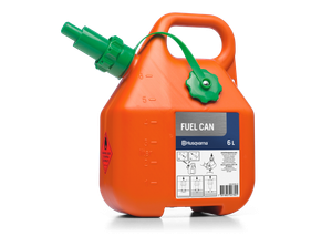 Husqvarna Petrol Can 6 Litre with No-Spill Spout
