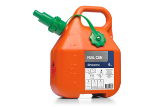 Husqvarna Petrol Can 6 Litre with No-Spill Spout