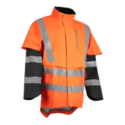 Husqvarna Rain Jacket Protect High-Viz, Functional - XL